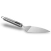 image:imageStainless Steel Triangular Spatula by Topenca with Serrated Edge for Cutting Pie Pastry and Lasagna Has 5 Comfort Grips and Hanging Loop for Easy Storage in Your Home Kitchen