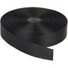 image:imageTopenca Supplies 1 Inch x 50 Yards Double Face Solid Grosgrain Ribbon Roll Black