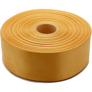 image:image112 Inches x 50 Yards Double Face Solid Satin Ribbon Roll Gold