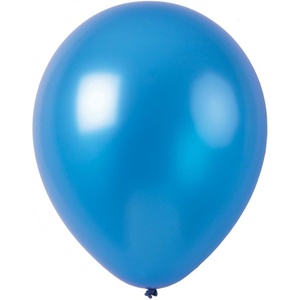 image:image12 Inches Solid Metallic Latex Balloons 50 Pack Dark Blue