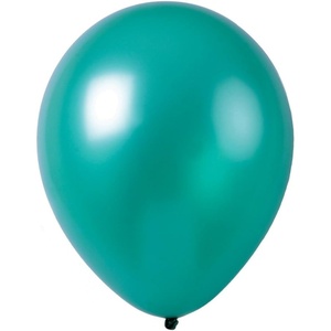 image:image12 Inches Solid Metallic Latex Balloons 50 Pack Dark Green
