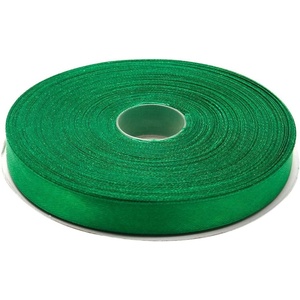 image:image12 Inches x 50 Yards Double Face Solid Satin Ribbon Roll Green