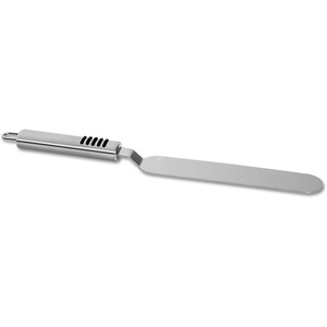 image:image13 Angled Stainless Steel Offset Icing Spatula with Ergonomic Handle Spreads Frosting Smoothly and Evenly for CommercialQuality Cake Decorating by Topenca