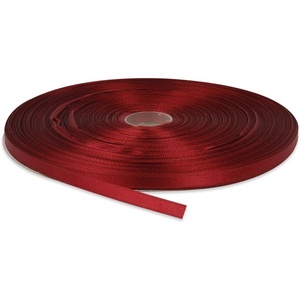 image:image14 Inches x 100 Yards Double Face Solid Satin Ribbon Roll Burgundy
