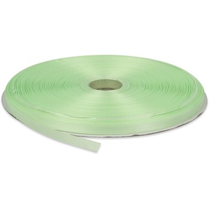 image:image14 Inches x 100 Yards Double Face Solid Satin Ribbon Roll Light Green