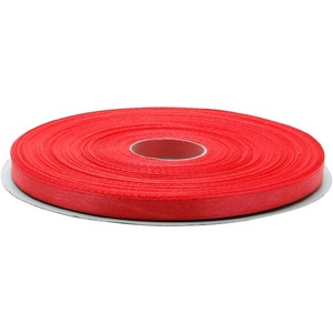 image:image14 Inches x 50 Yards Double Face Solid Satin Ribbon Roll Coral