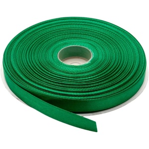 image:image38 Inches x 50 Yards Double Face Solid Satin Ribbon Roll Green
