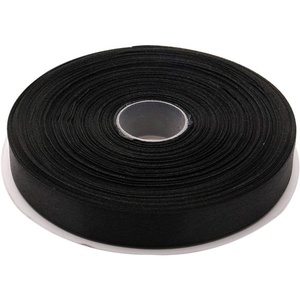 image:image58 Inches x 50 Yards Double Face Solid Satin Ribbon Roll Black