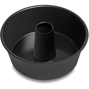 image:imageAngel Food Pan 10 inch Made of NonStick Black Aluminum for Home Kitchen and Catering