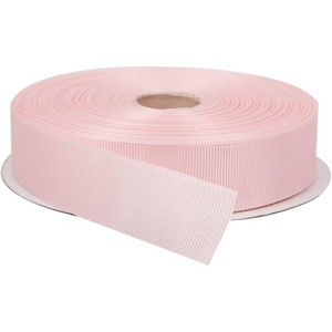 image:imageTopenca Supplies 1 Inch x 50 Yards Double Face Solid Grosgrain Ribbon Roll Baby Pink