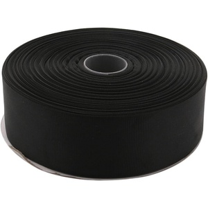 image:imageTopenca Supplies 112 Inches x 50 Yards Double Face Solid Grosgrain Ribbon Roll Black