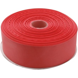 image:imageTopenca Supplies 112 Inches x 50 Yards Double Face Solid Grosgrain Ribbon Roll Coral