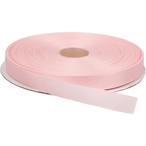 image:imageTopenca Supplies 12 Inches x 50 Yards Double Face Solid Grosgrain Ribbon Roll Baby Pink