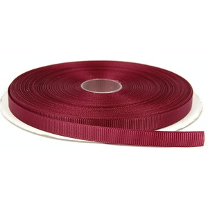image:imageTopenca Supplies 12 Inches x 50 Yards Double Face Solid Grosgrain Ribbon Roll Burgundy