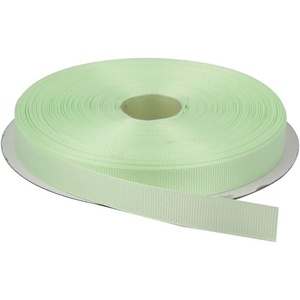 image:imageTopenca Supplies 12 Inches x 50 Yards Double Face Solid Grosgrain Ribbon Roll Light Green