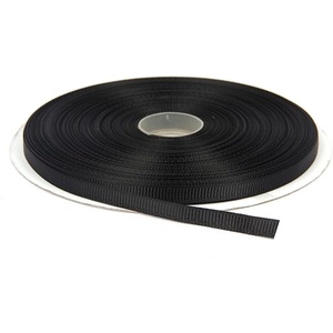 image:imageTopenca Supplies 14 Inches x 50 Yards Double Face Solid Grosgrain Ribbon Roll Black