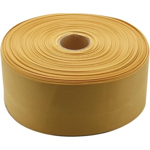image:imageTopenca Supplies 2 Inches x 50 Yards Double Face Solid Grosgrain Ribbon Roll Gold