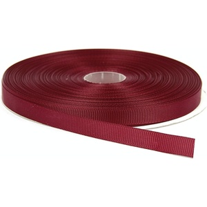 image:imageTopenca Supplies 38 Inches x 50 Yards Double Face Solid Grosgrain Ribbon Roll Burgundy