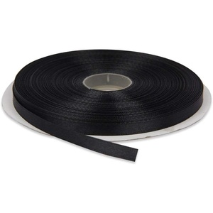 image:imageTopenca Supplies Black Ribbon 14 Inch x 50 Yards Double Face Solid Satin  Elegant Black Ribbon for Gift Wrapping Hair Wedding Sewing and Crafts