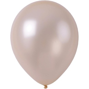 image:imageTopenca Supplies Party Solid Metallic Latex Balloons 50Pack 12Inch Ivory
